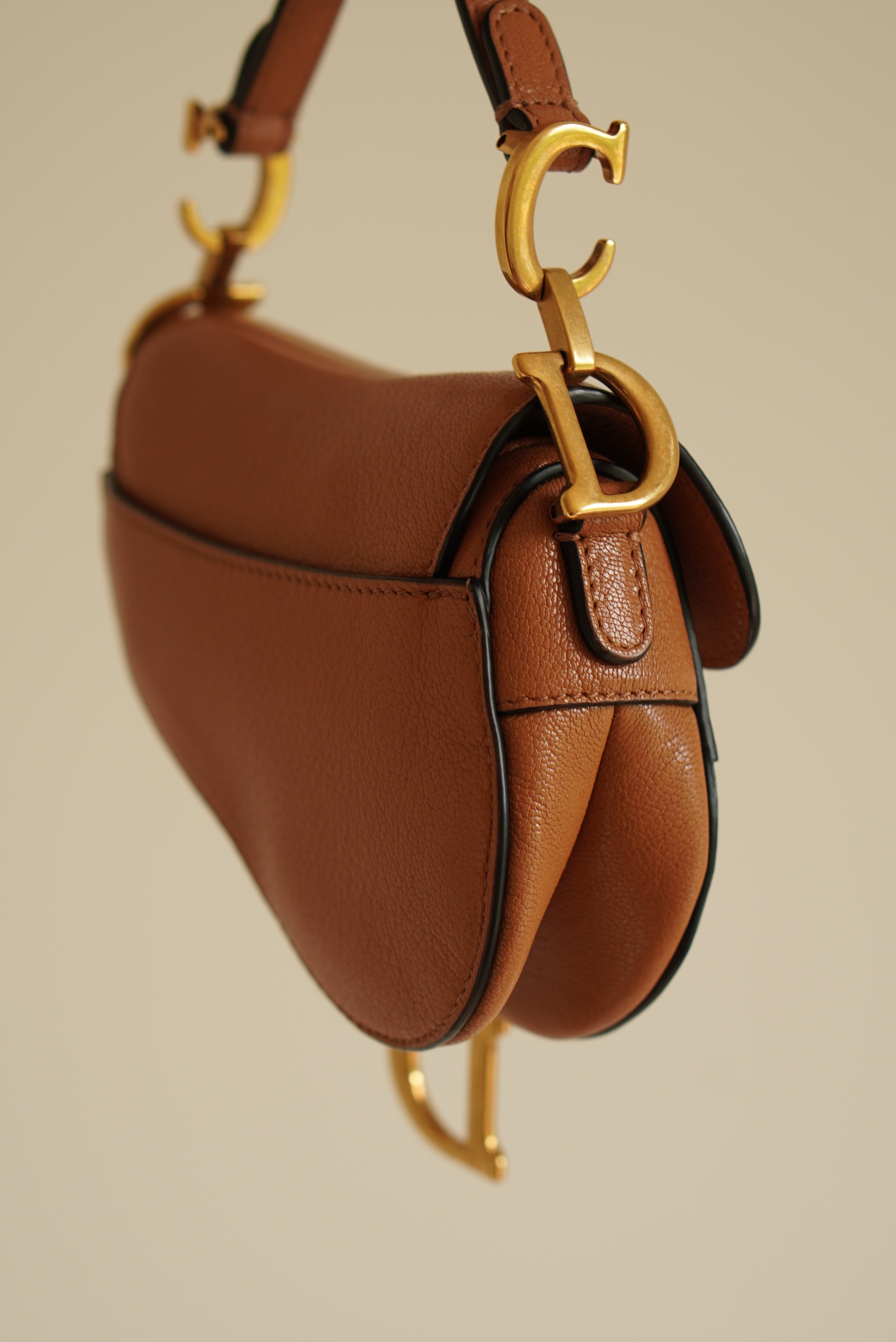 DIOR SADDLE MICRO | BROWN