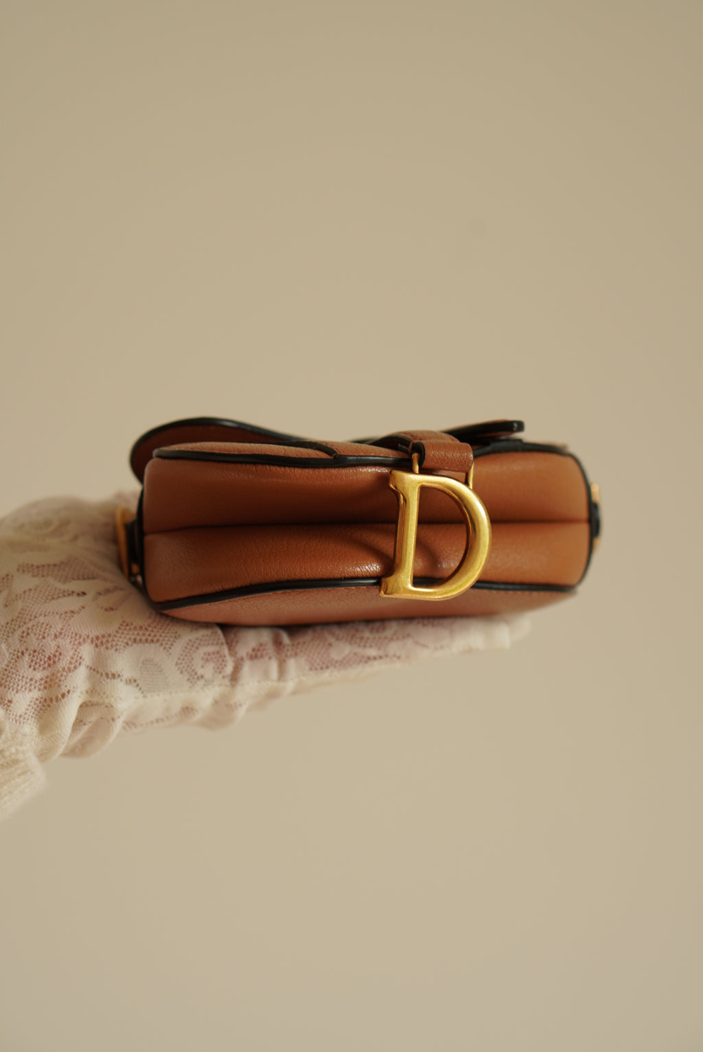 DIOR SADDLE MICRO | BROWN