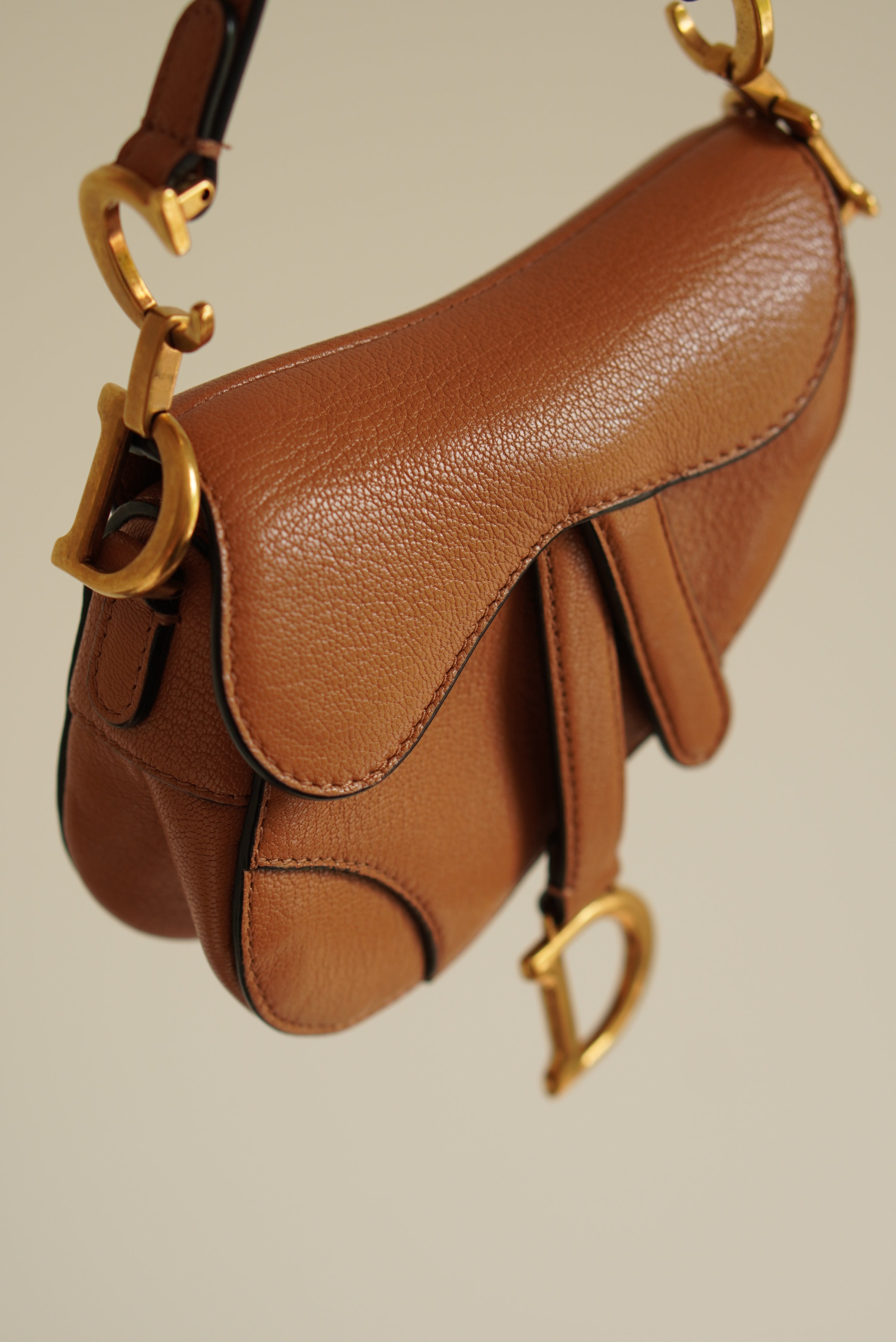DIOR SADDLE MICRO | BROWN