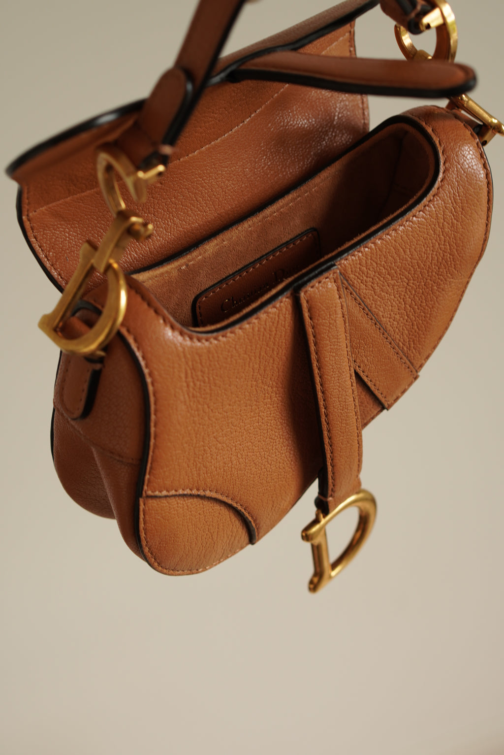 DIOR SADDLE MICRO | BROWN