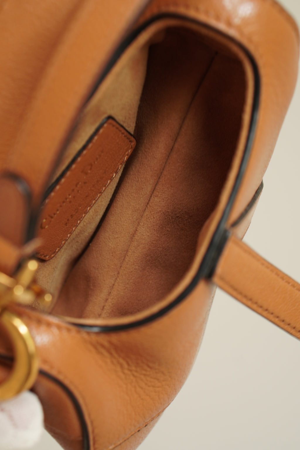 DIOR SADDLE MICRO | BROWN