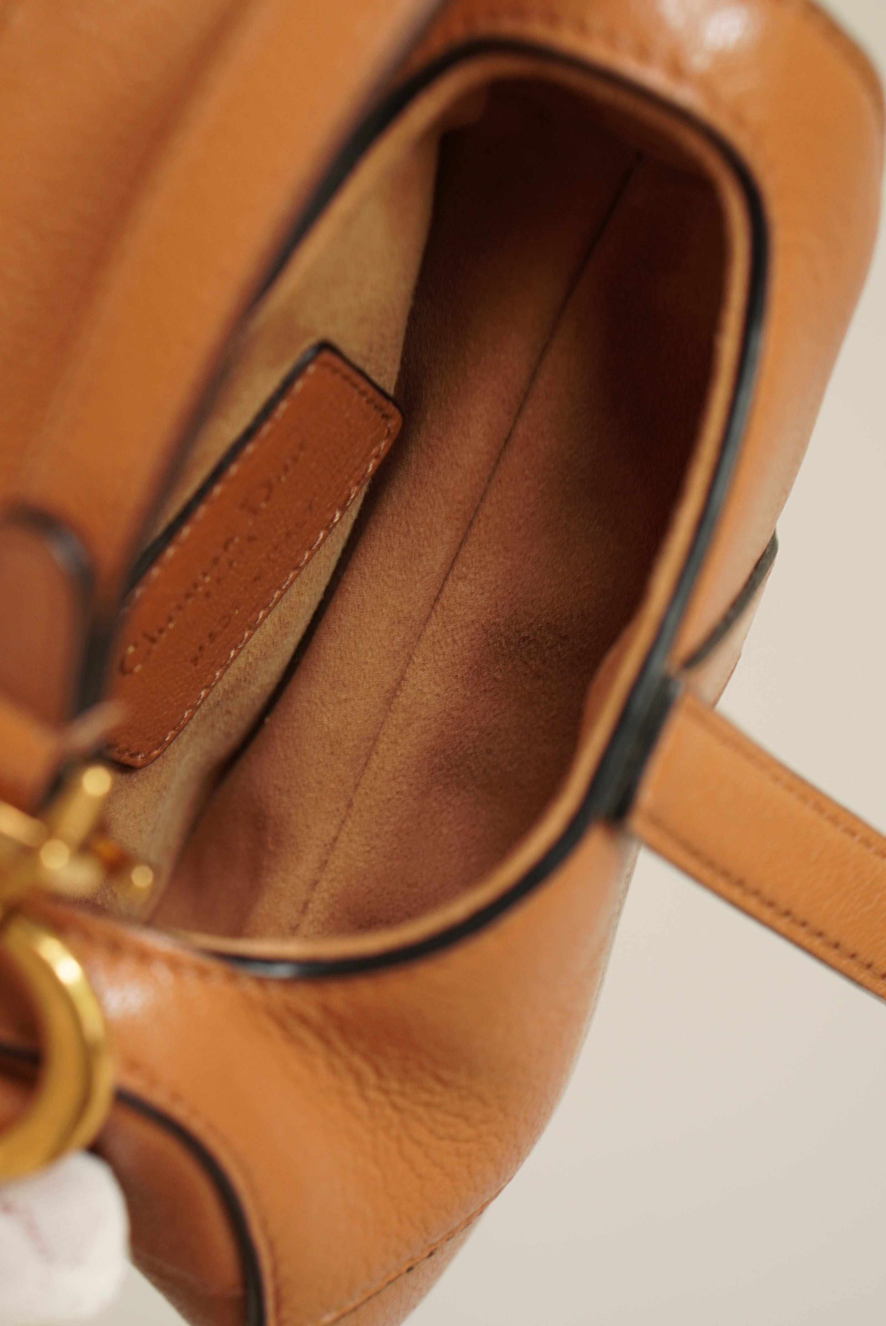 DIOR SADDLE MICRO | BROWN