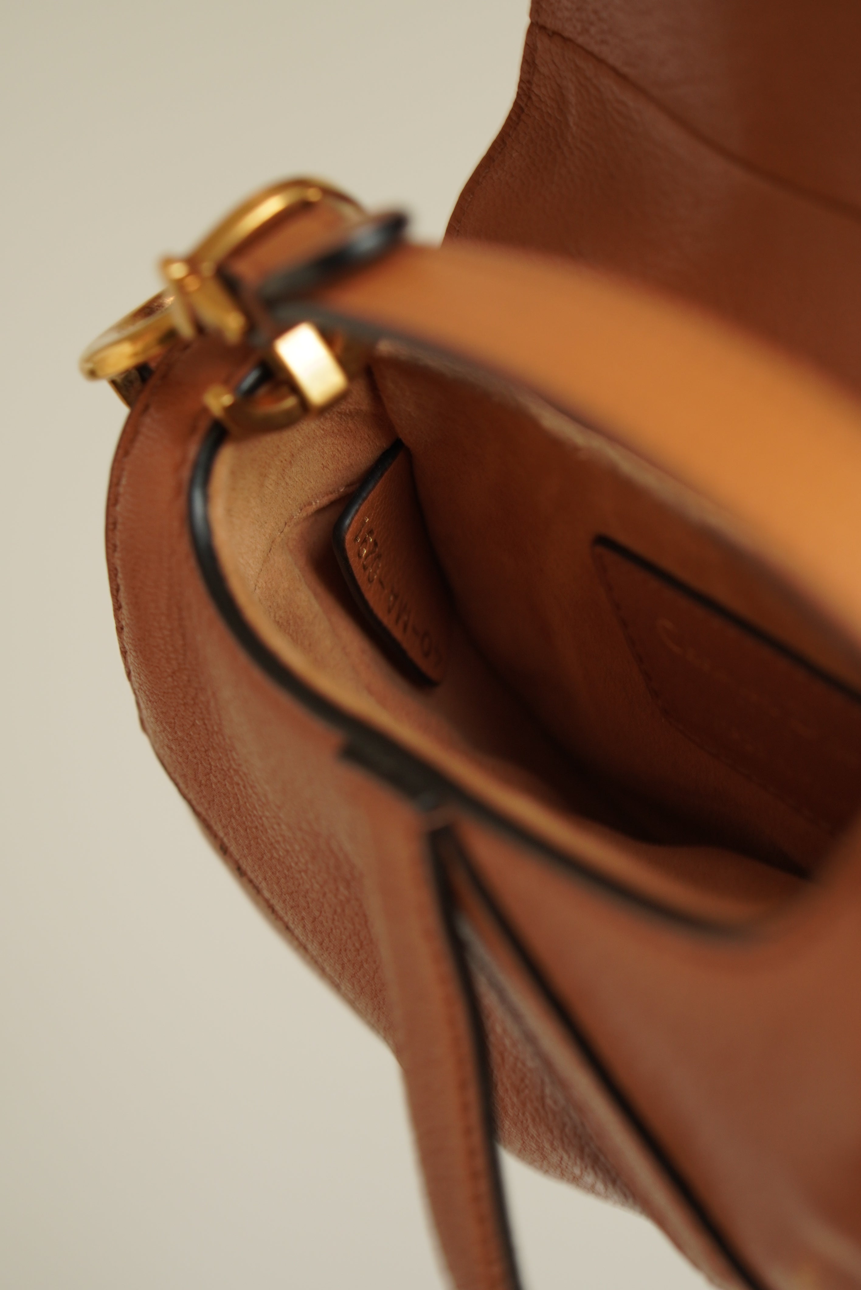DIOR SADDLE MICRO | BROWN
