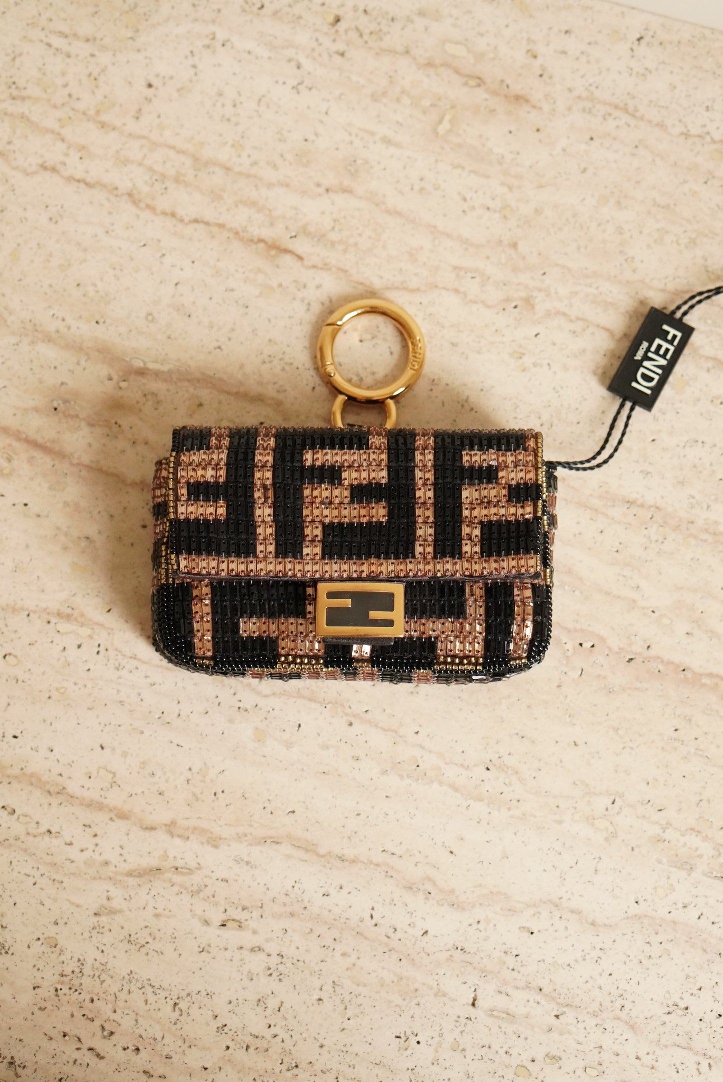 FENDI NANO BAGUETTE CHARM