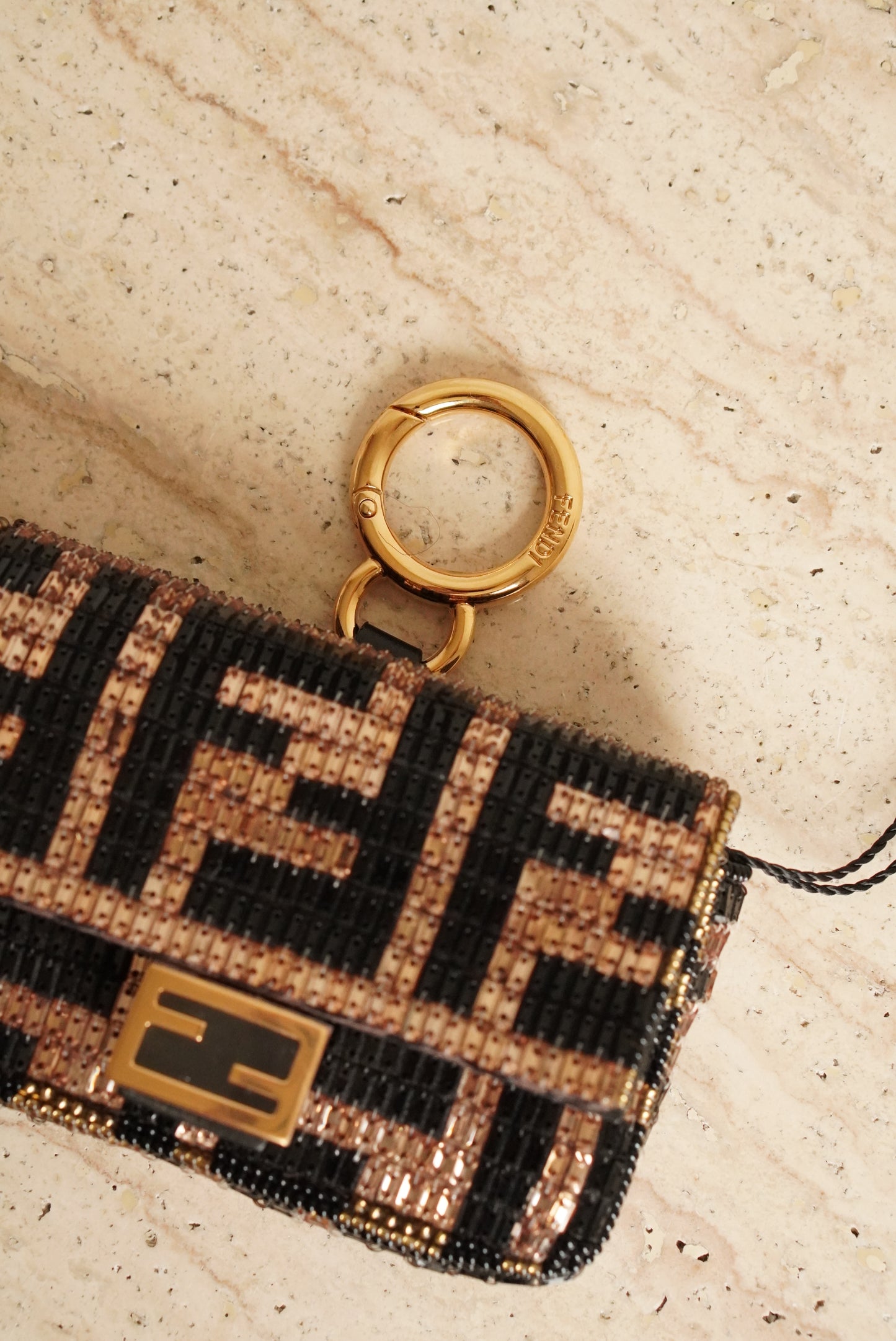 FENDI NANO BAGUETTE CHARM