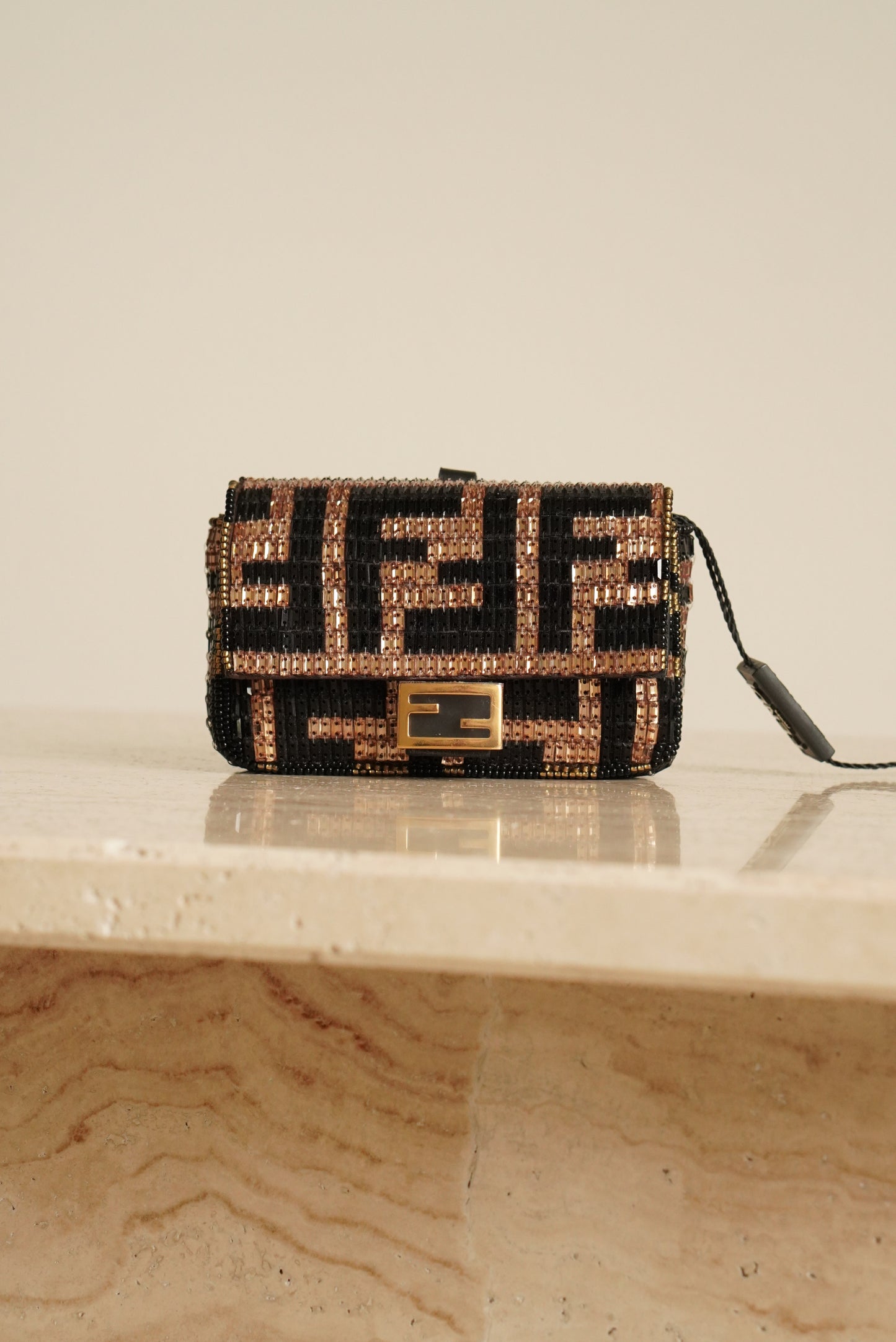 FENDI NANO BAGUETTE CHARM