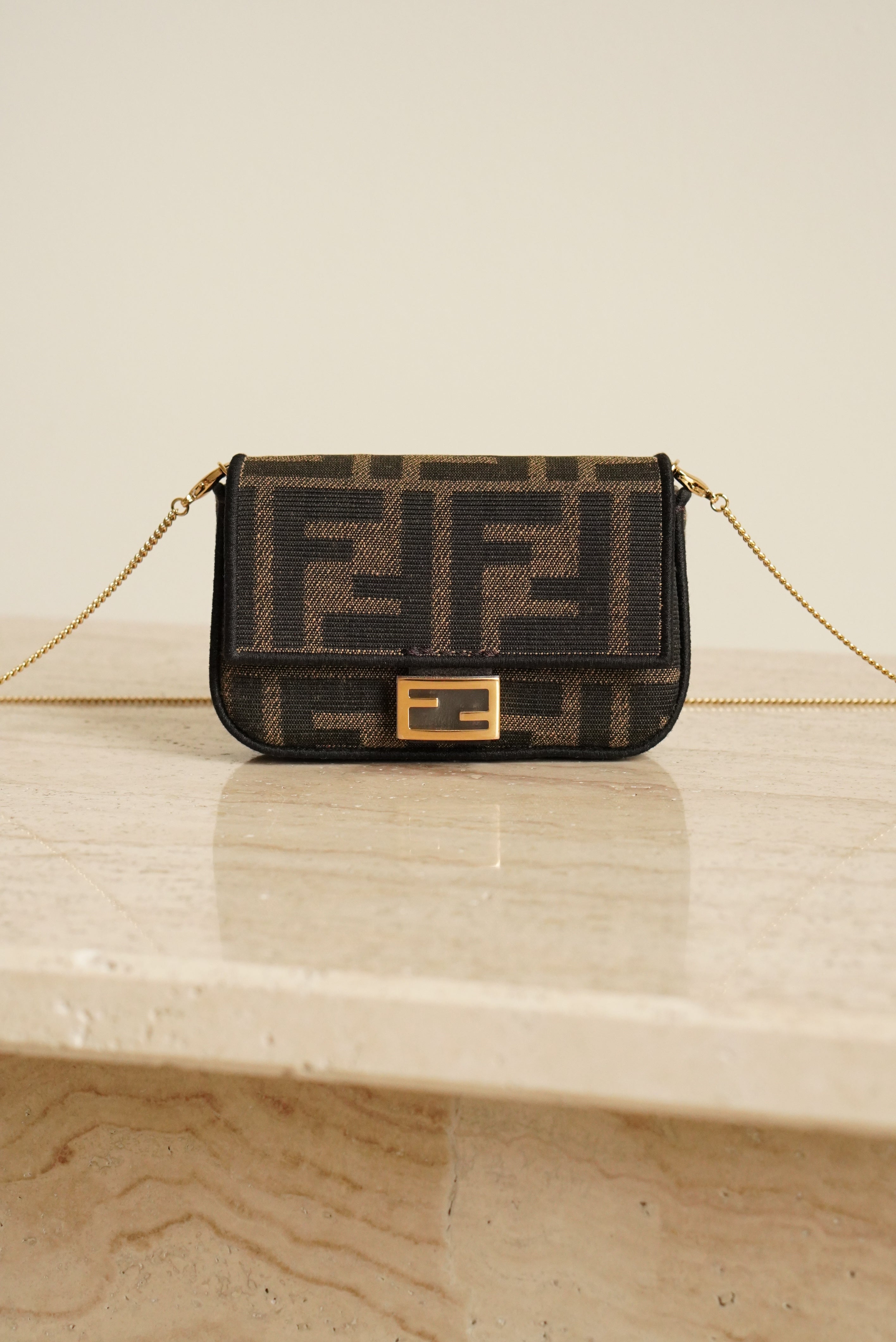 FENDI NANO BAGUETTE CHARM