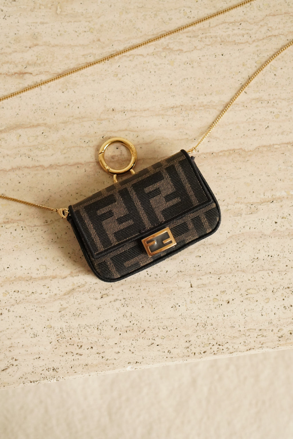 FENDI NANO BAGUETTE CHARM