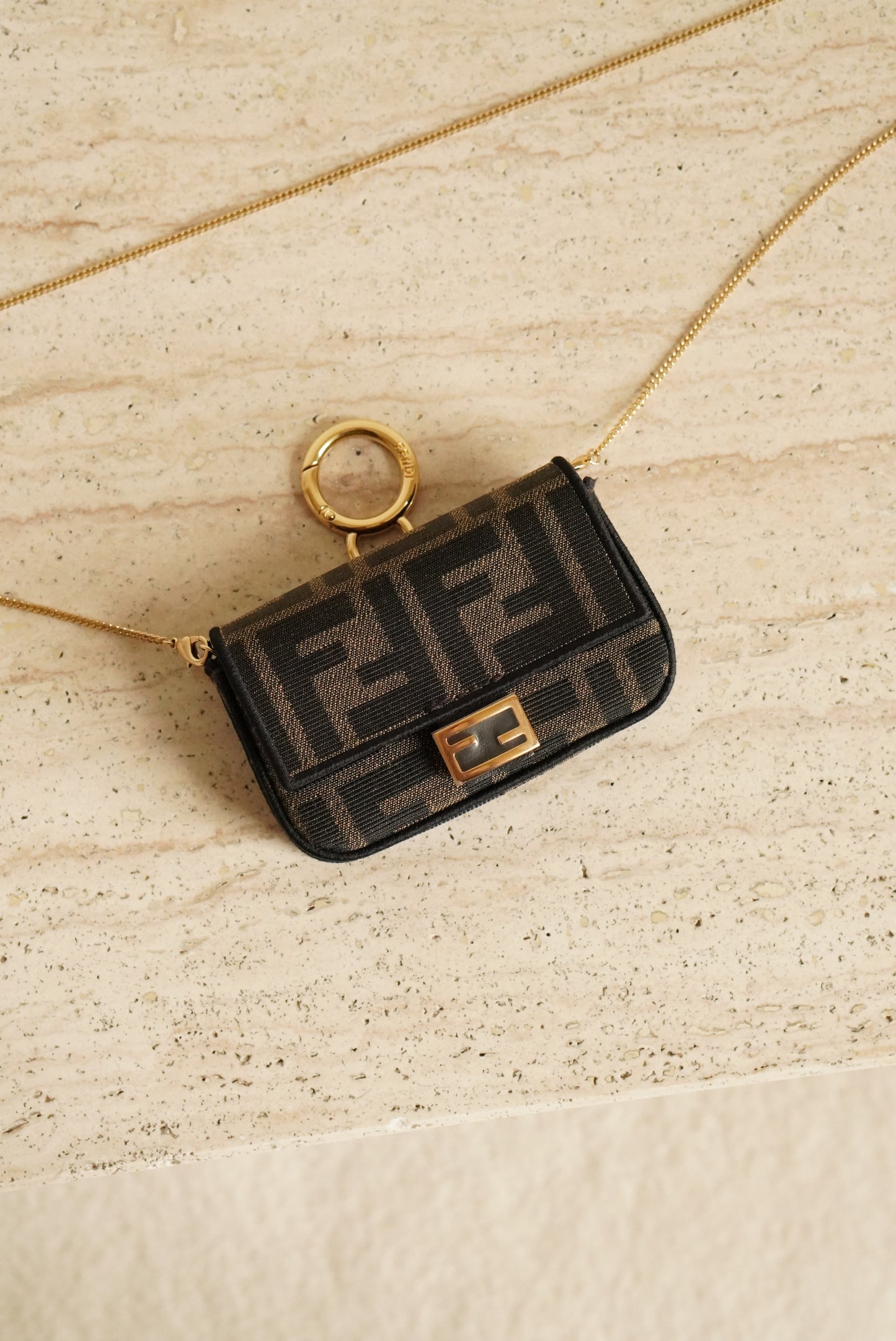 FENDI NANO BAGUETTE CHARM