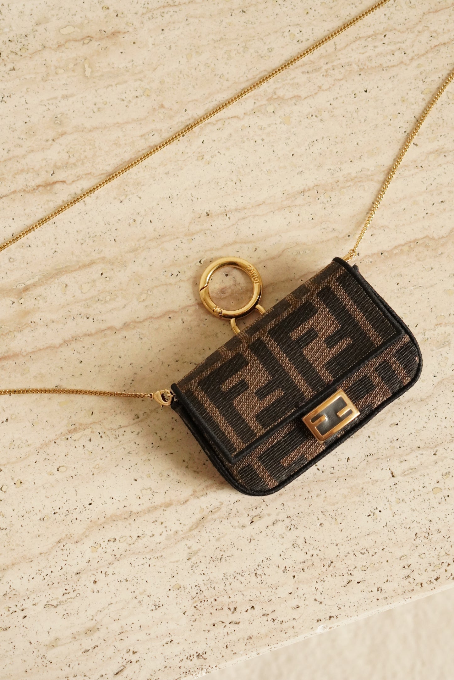 FENDI NANO BAGUETTE CHARM