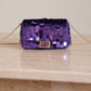 FENDI NANO BAGUETTE CHARM | PURPLE
