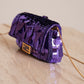 FENDI NANO BAGUETTE CHARM | PURPLE