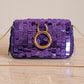 FENDI NANO BAGUETTE CHARM | PURPLE
