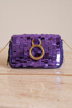 FENDI NANO BAGUETTE CHARM | PURPLE