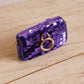 FENDI NANO BAGUETTE CHARM | PURPLE