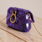 FENDI NANO BAGUETTE CHARM | PURPLE