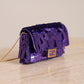 FENDI NANO BAGUETTE CHARM | PURPLE