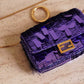 FENDI NANO BAGUETTE CHARM | PURPLE