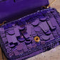 FENDI NANO BAGUETTE CHARM | PURPLE