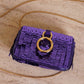 FENDI NANO BAGUETTE CHARM | PURPLE