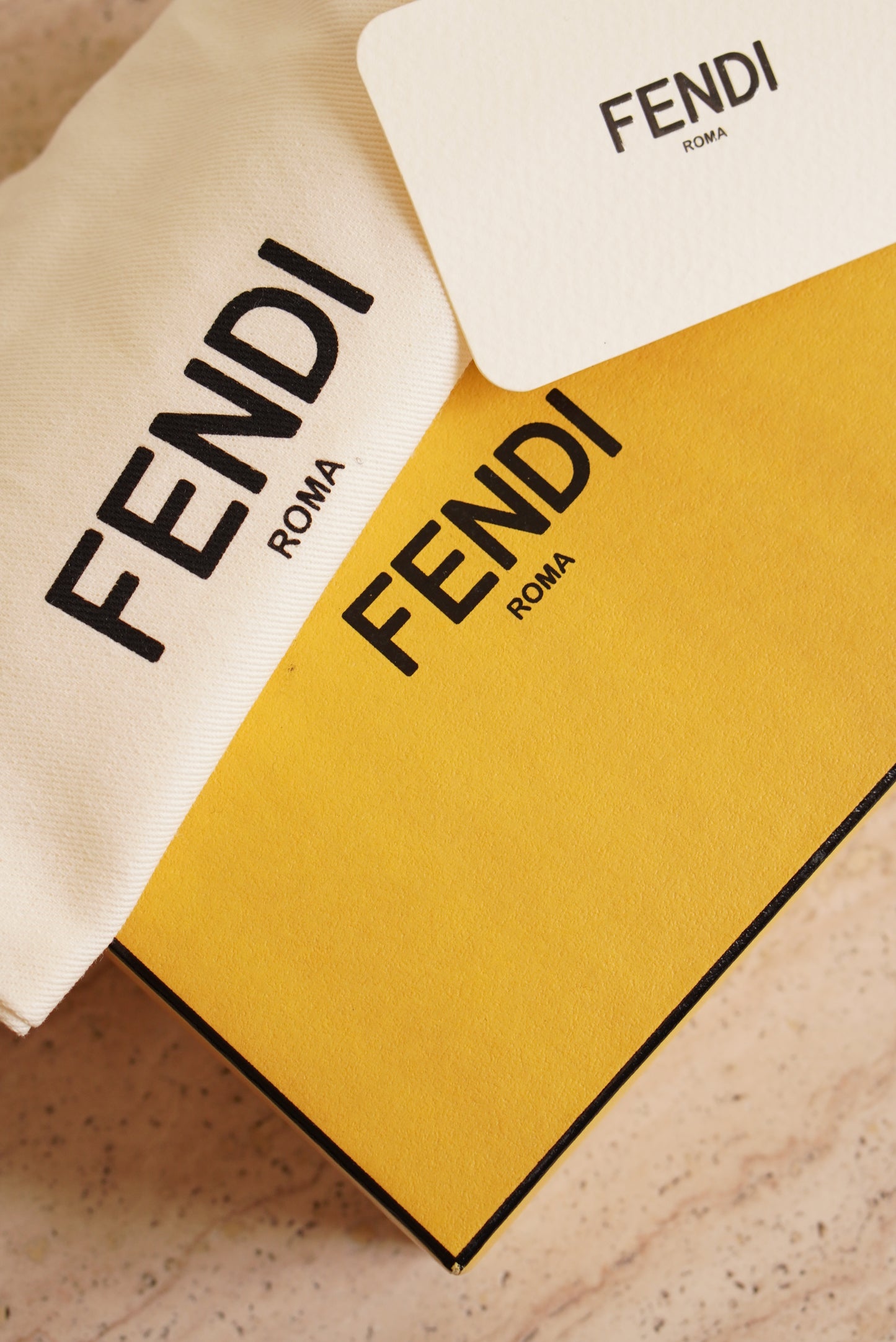 FENDI NANO BAGUETTE CHARM | PURPLE