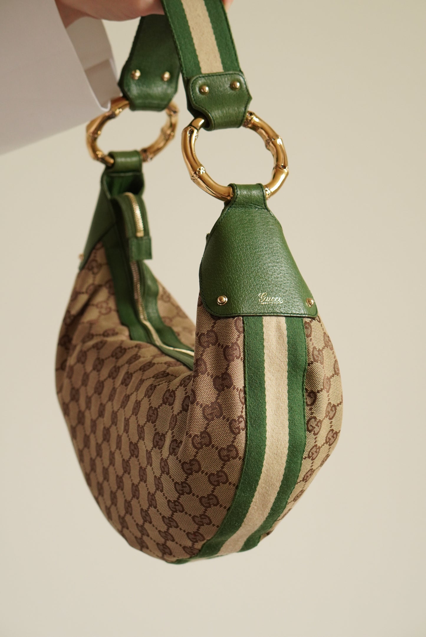 GUCCI BAMBOO RING HOBO