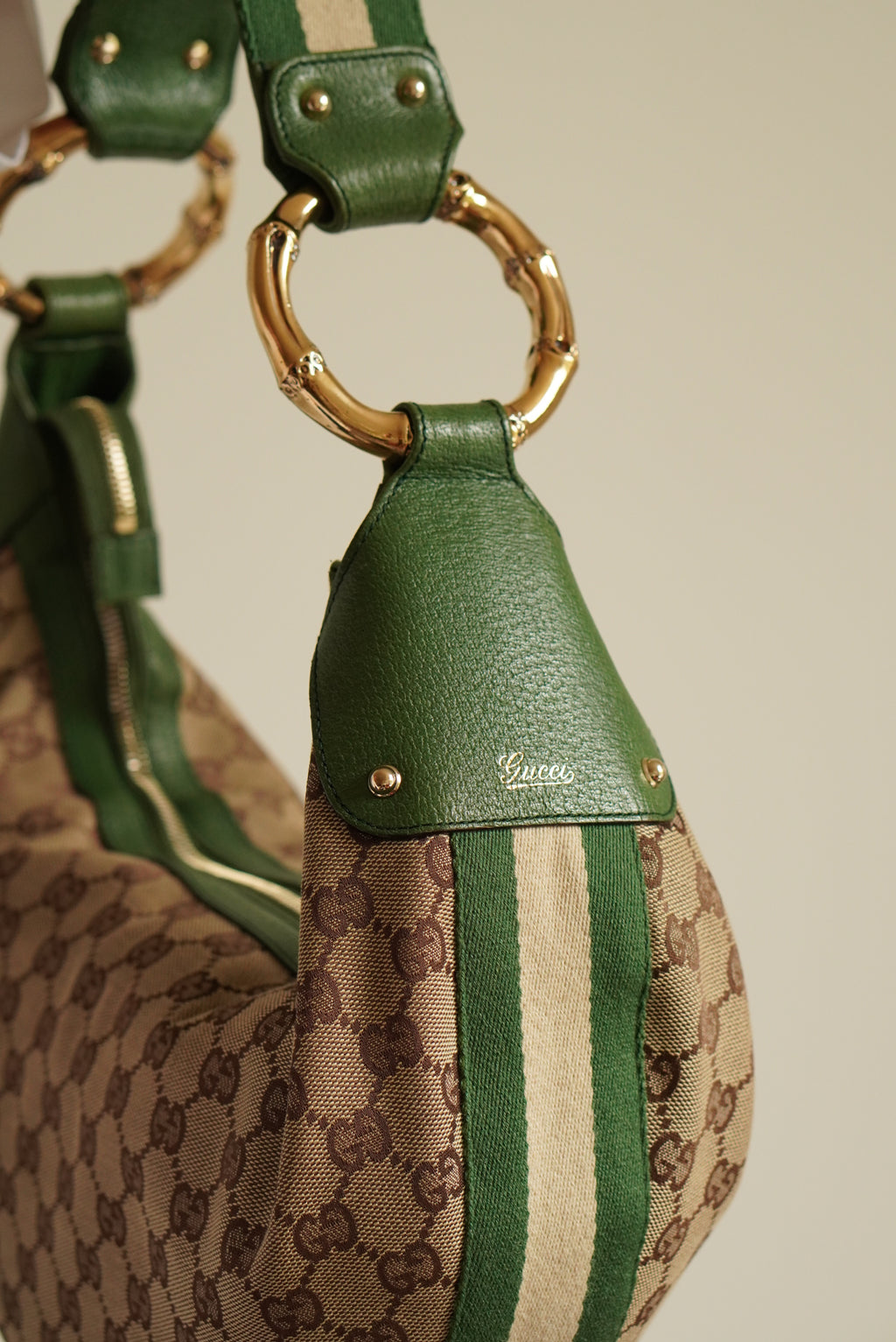 GUCCI BAMBOO RING HOBO