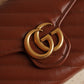 GUCCI GG MARMONT WALLET ON CHAIN | BROWN
