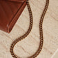 GUCCI GG MARMONT WALLET ON CHAIN | BROWN