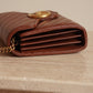 GUCCI GG MARMONT WALLET ON CHAIN | BROWN