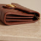 GUCCI GG MARMONT WALLET ON CHAIN | BROWN