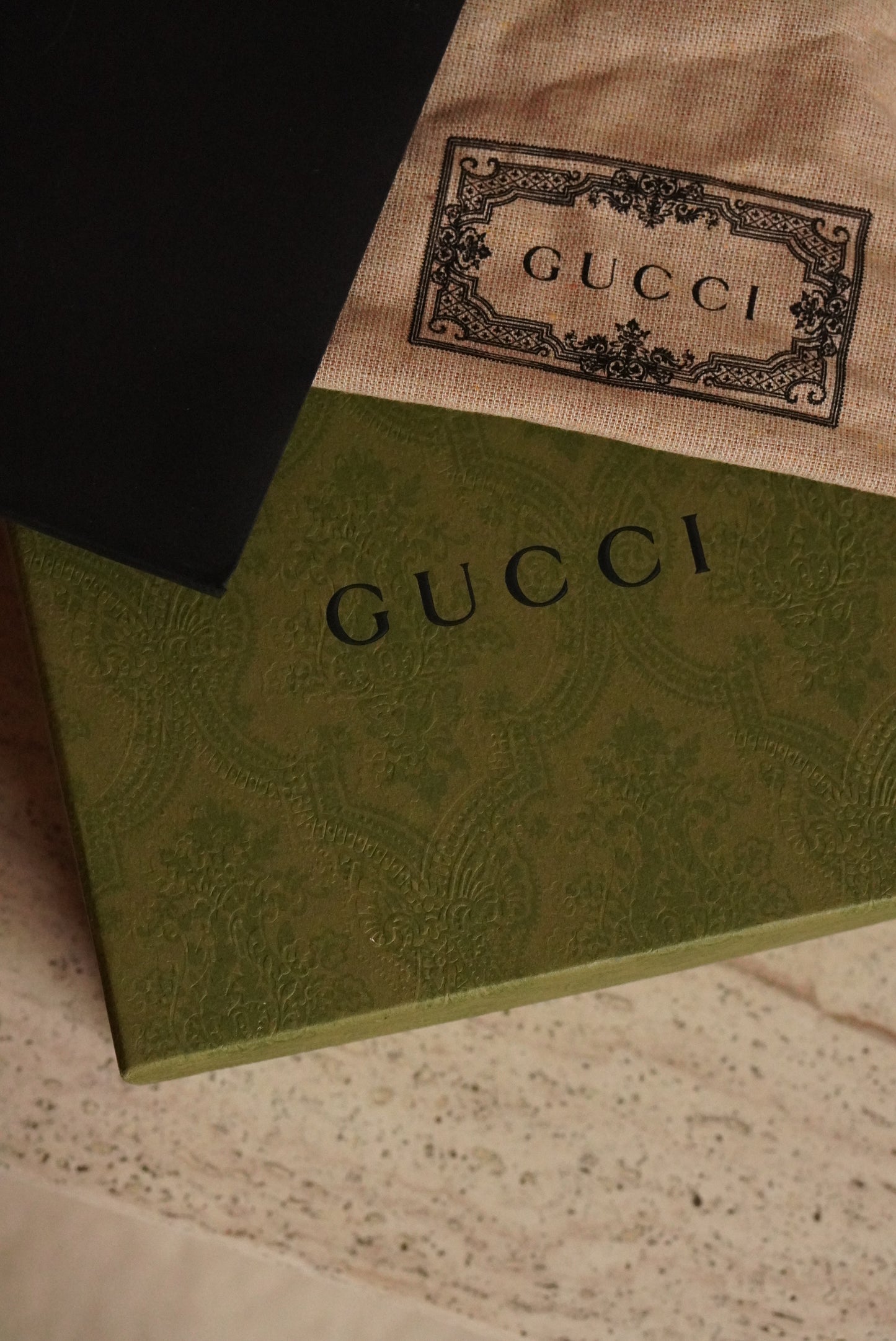 GUCCI GG MARMONT WALLET ON CHAIN | BROWN