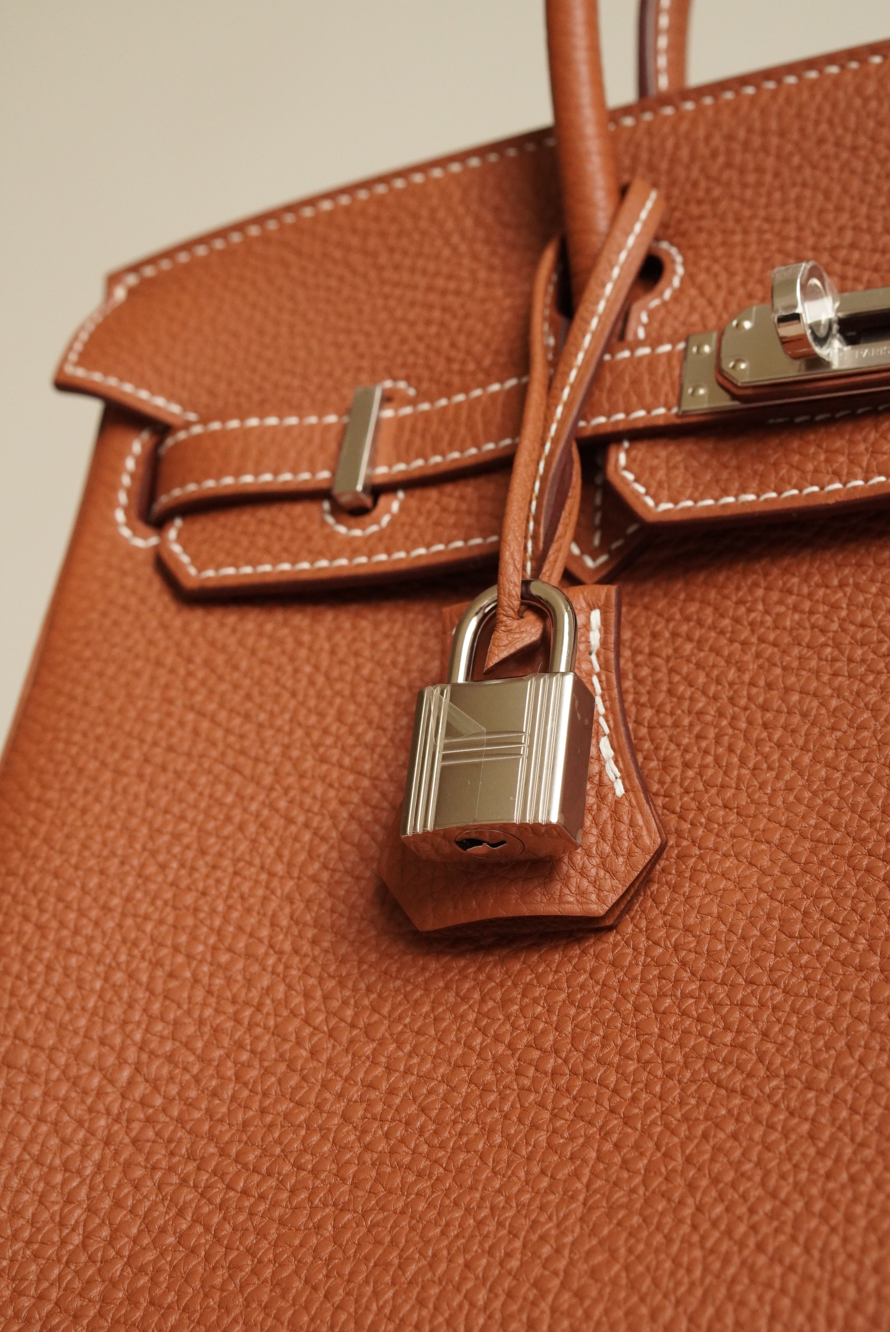 HERMÈS BIRKIN 25 RETOURNE TOGO | GOLD