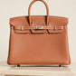 HERMÈS BIRKIN 25 RETOURNE TOGO | GOLD