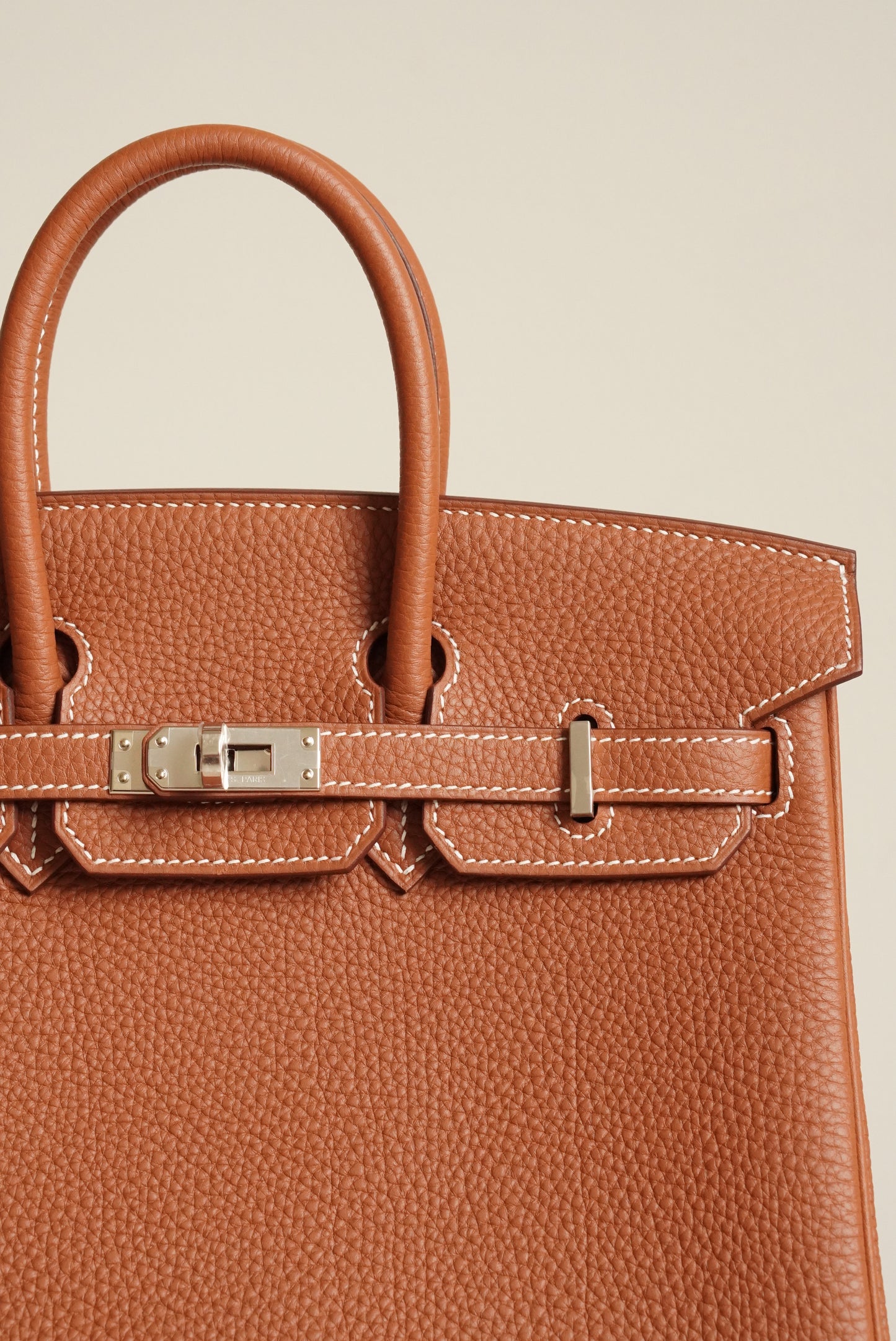 HERMÈS BIRKIN 25 RETOURNE TOGO | GOLD