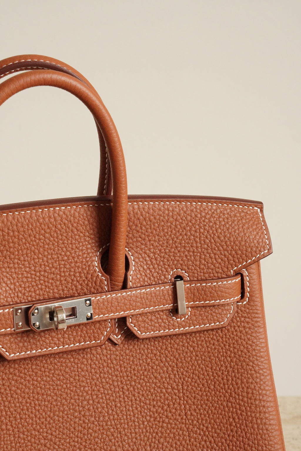 HERMÈS BIRKIN 25 RETOURNE TOGO | GOLD