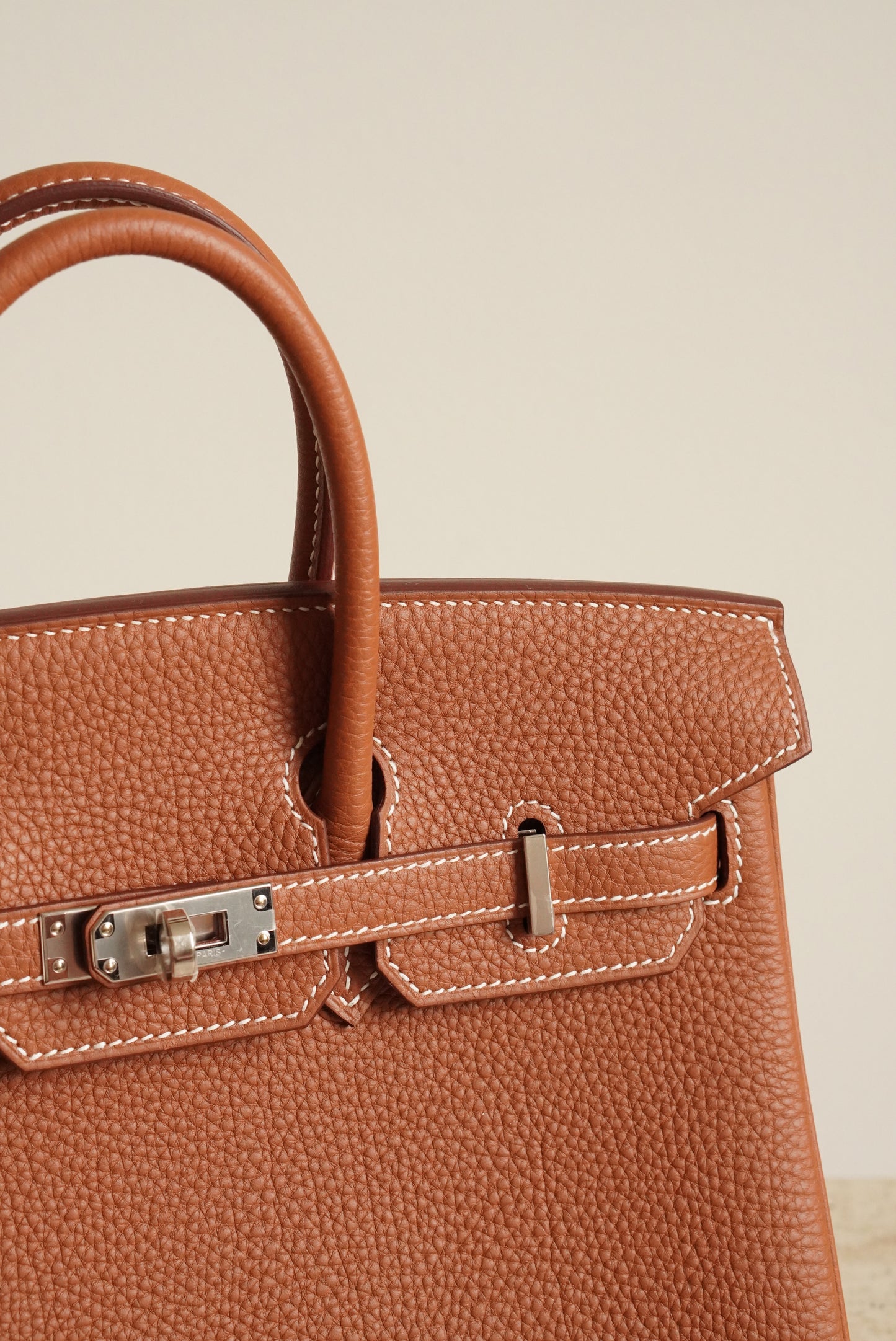 HERMÈS BIRKIN 25 RETOURNE TOGO | GOLD
