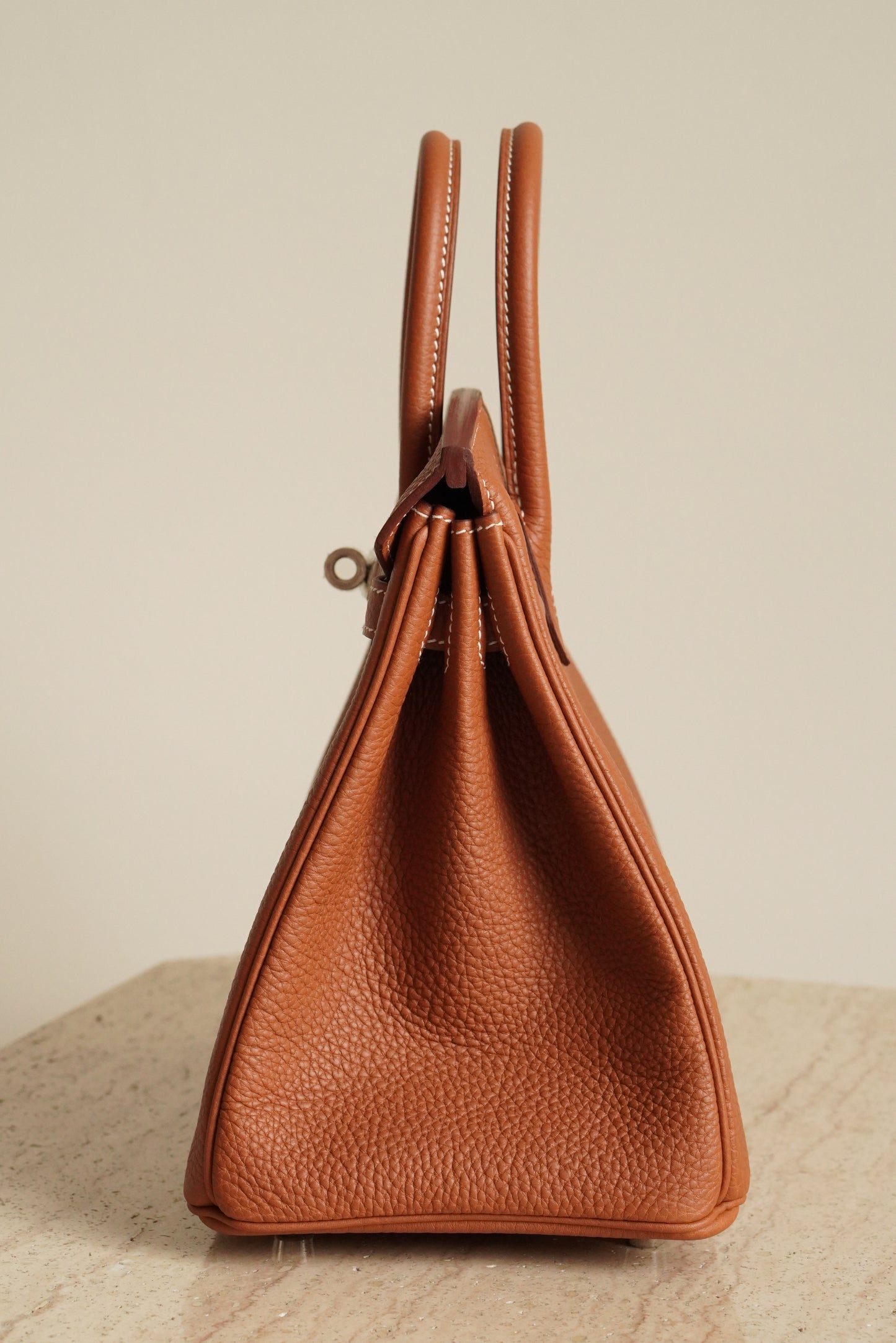 HERMÈS BIRKIN 25 RETOURNE TOGO | GOLD