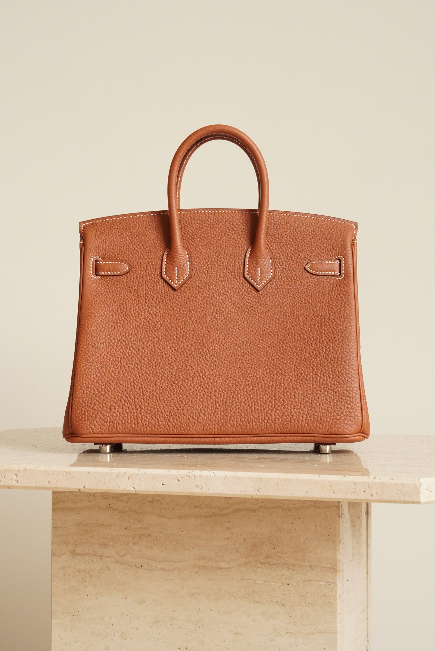 HERMÈS BIRKIN 25 RETOURNE TOGO | GOLD
