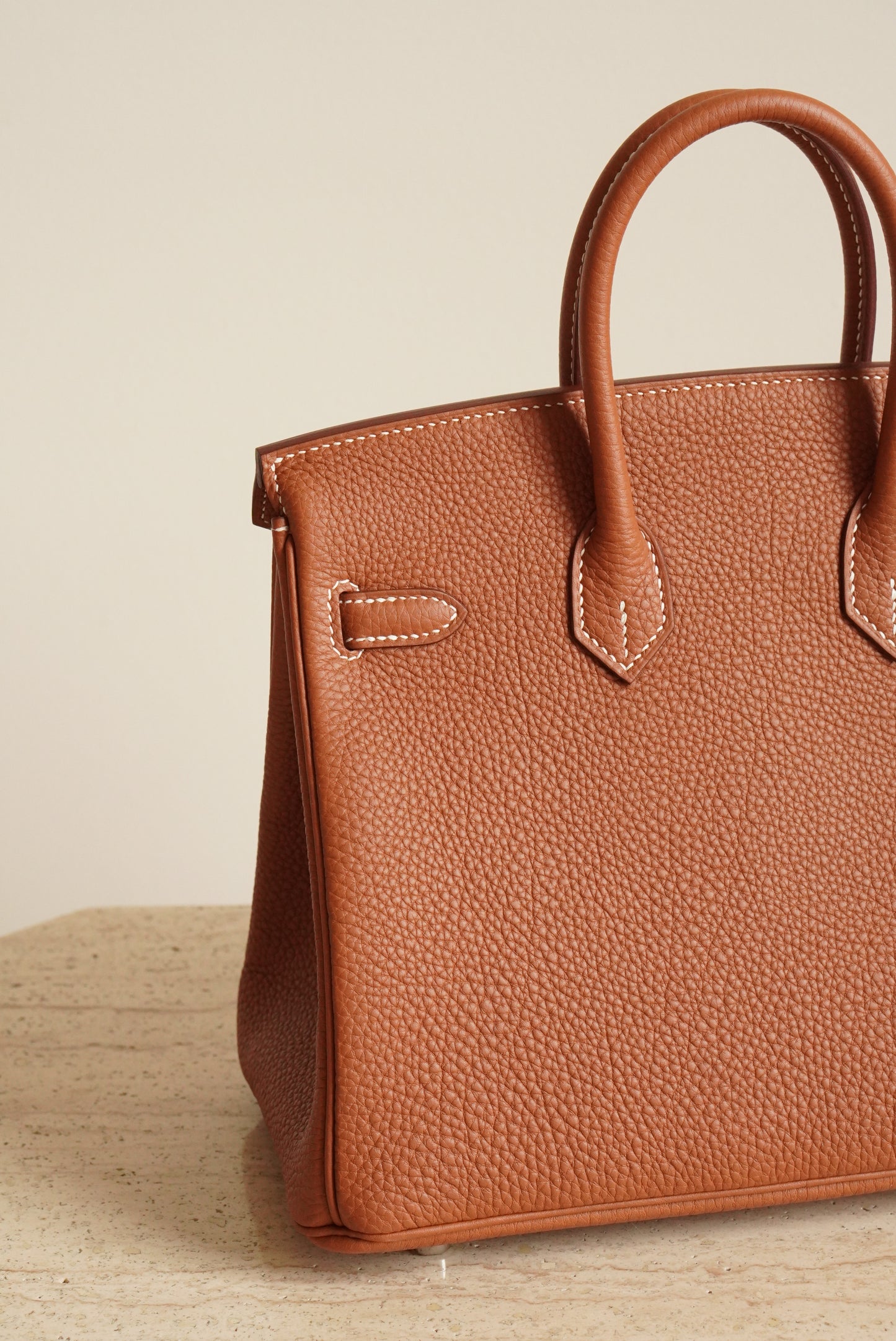 HERMÈS BIRKIN 25 RETOURNE TOGO | GOLD