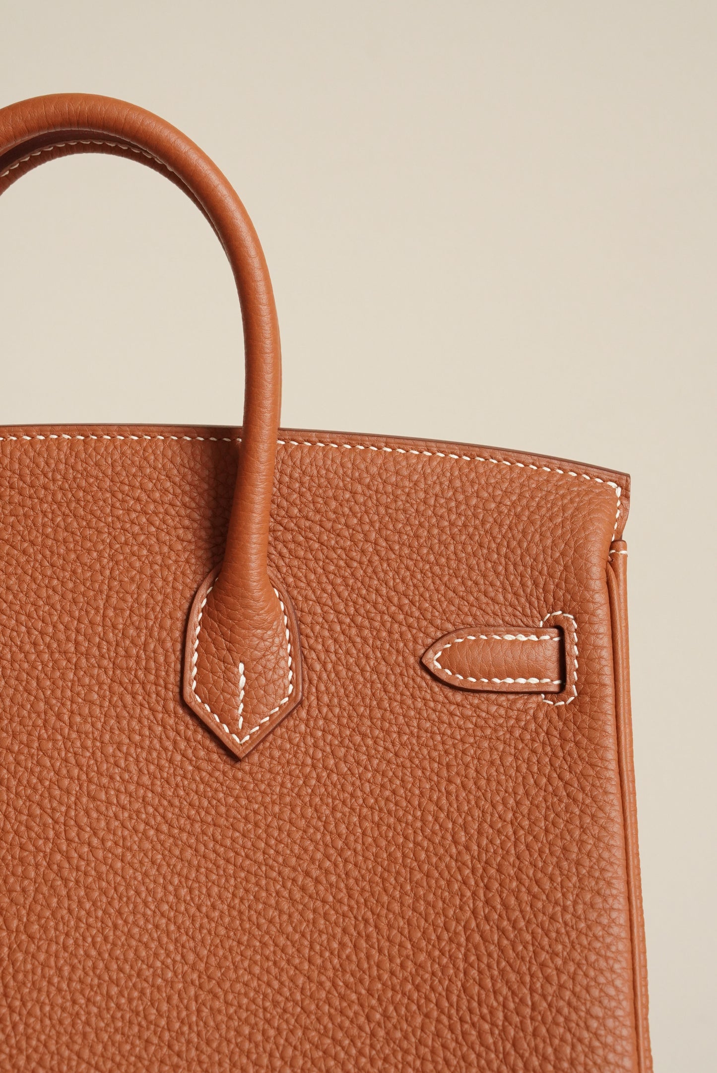 HERMÈS BIRKIN 25 RETOURNE TOGO | GOLD