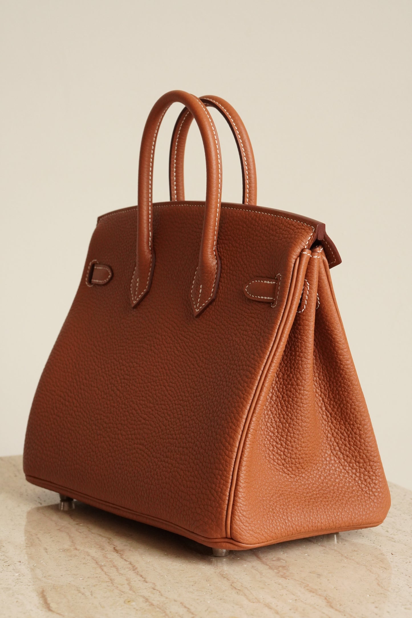 HERMÈS BIRKIN 25 RETOURNE TOGO | GOLD