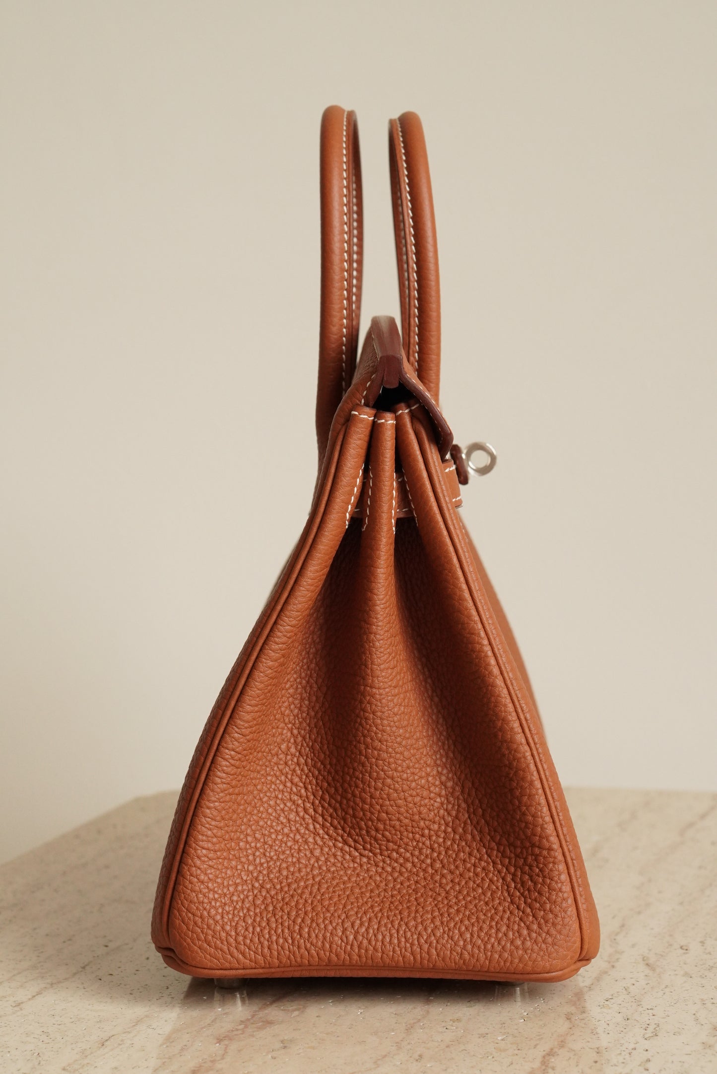 HERMÈS BIRKIN 25 RETOURNE TOGO | GOLD