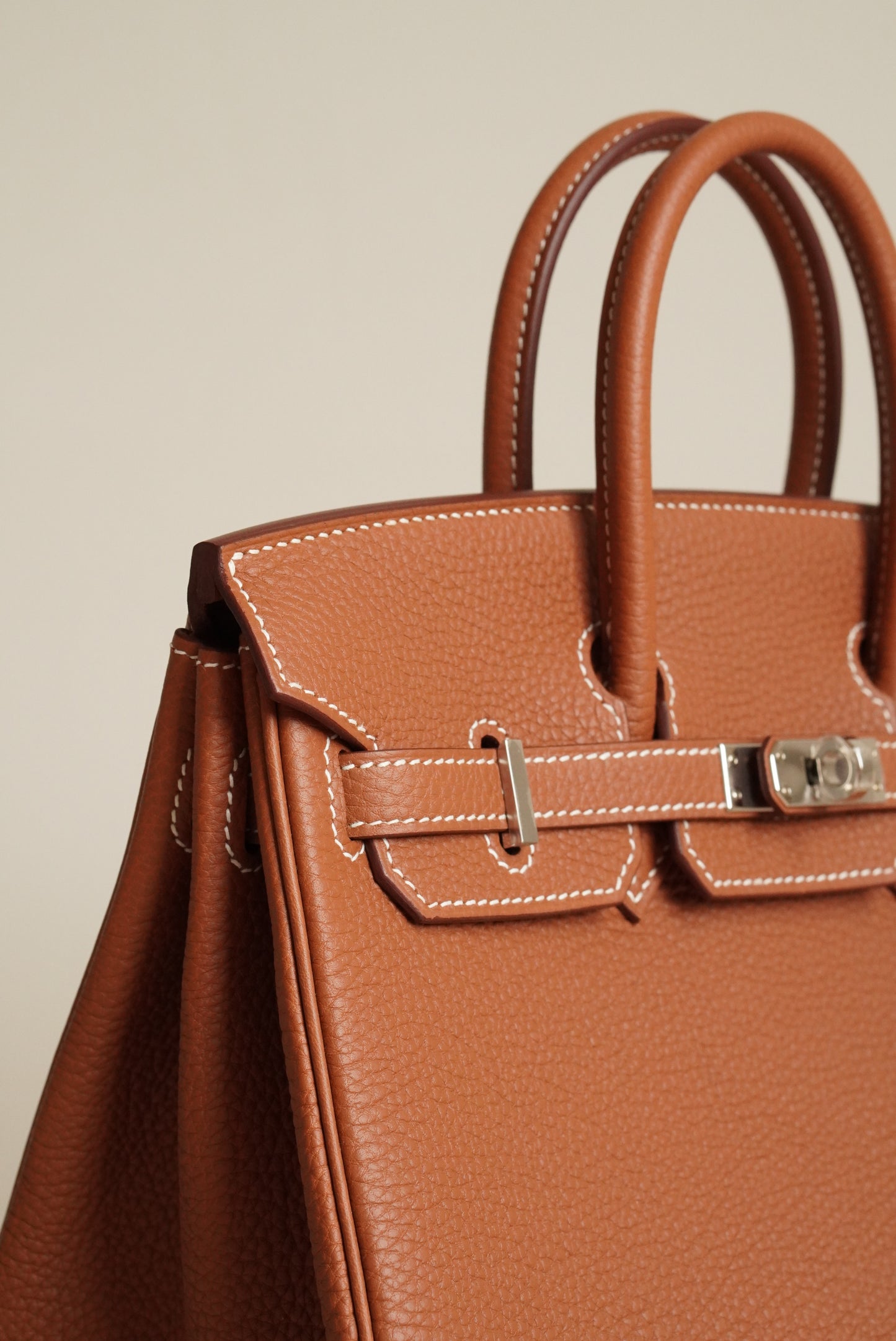 HERMÈS BIRKIN 25 RETOURNE TOGO | GOLD