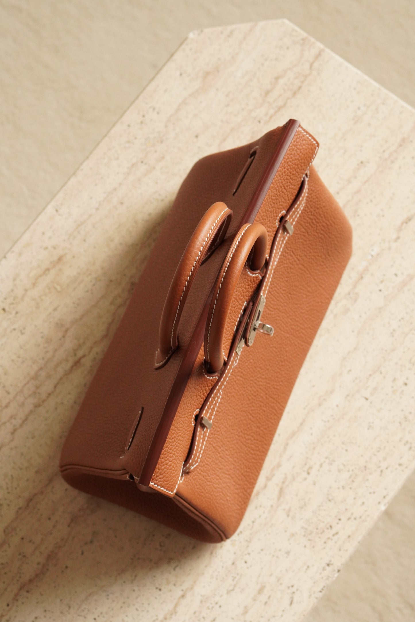 HERMÈS BIRKIN 25 RETOURNE TOGO | GOLD
