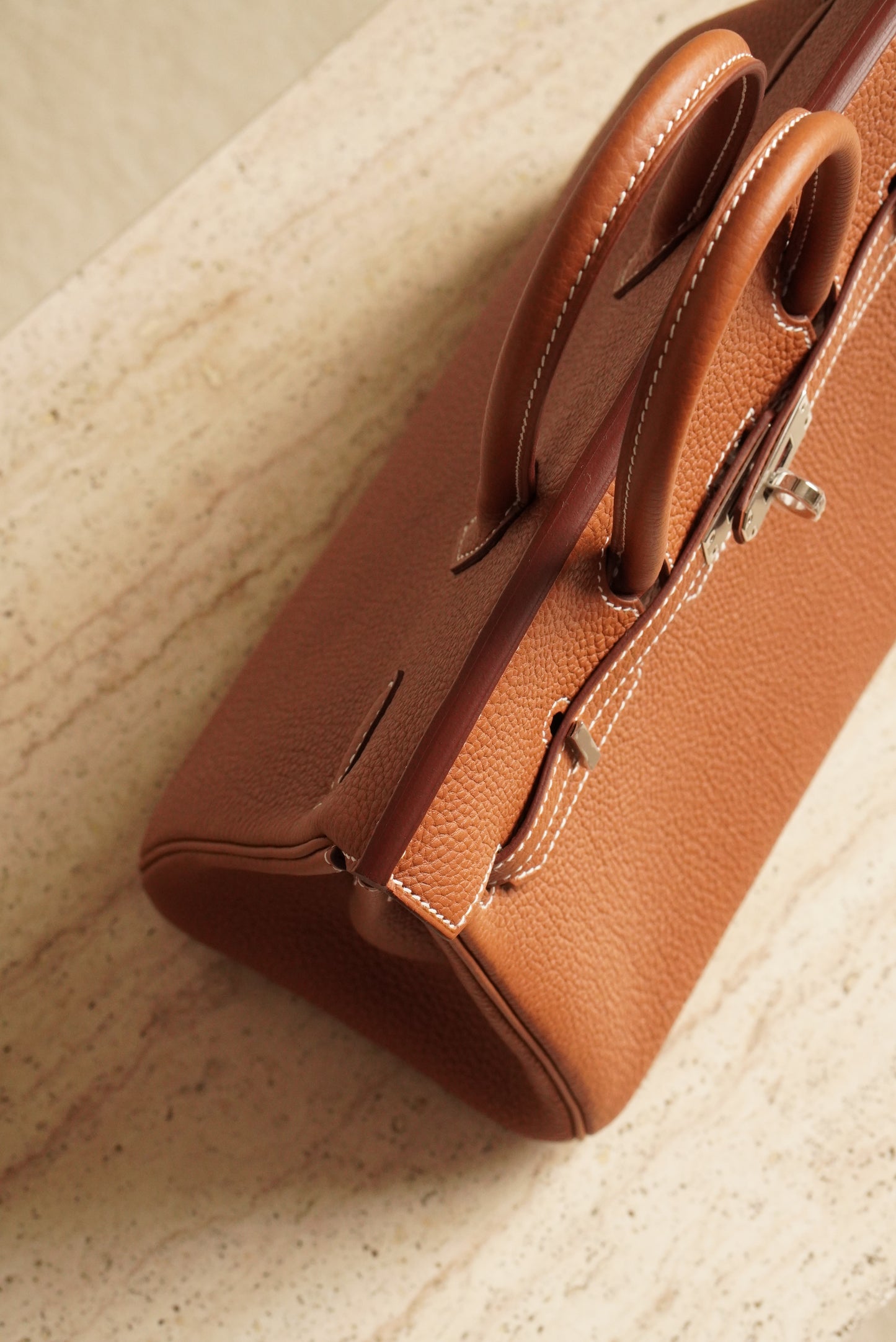 HERMÈS BIRKIN 25 RETOURNE TOGO | GOLD
