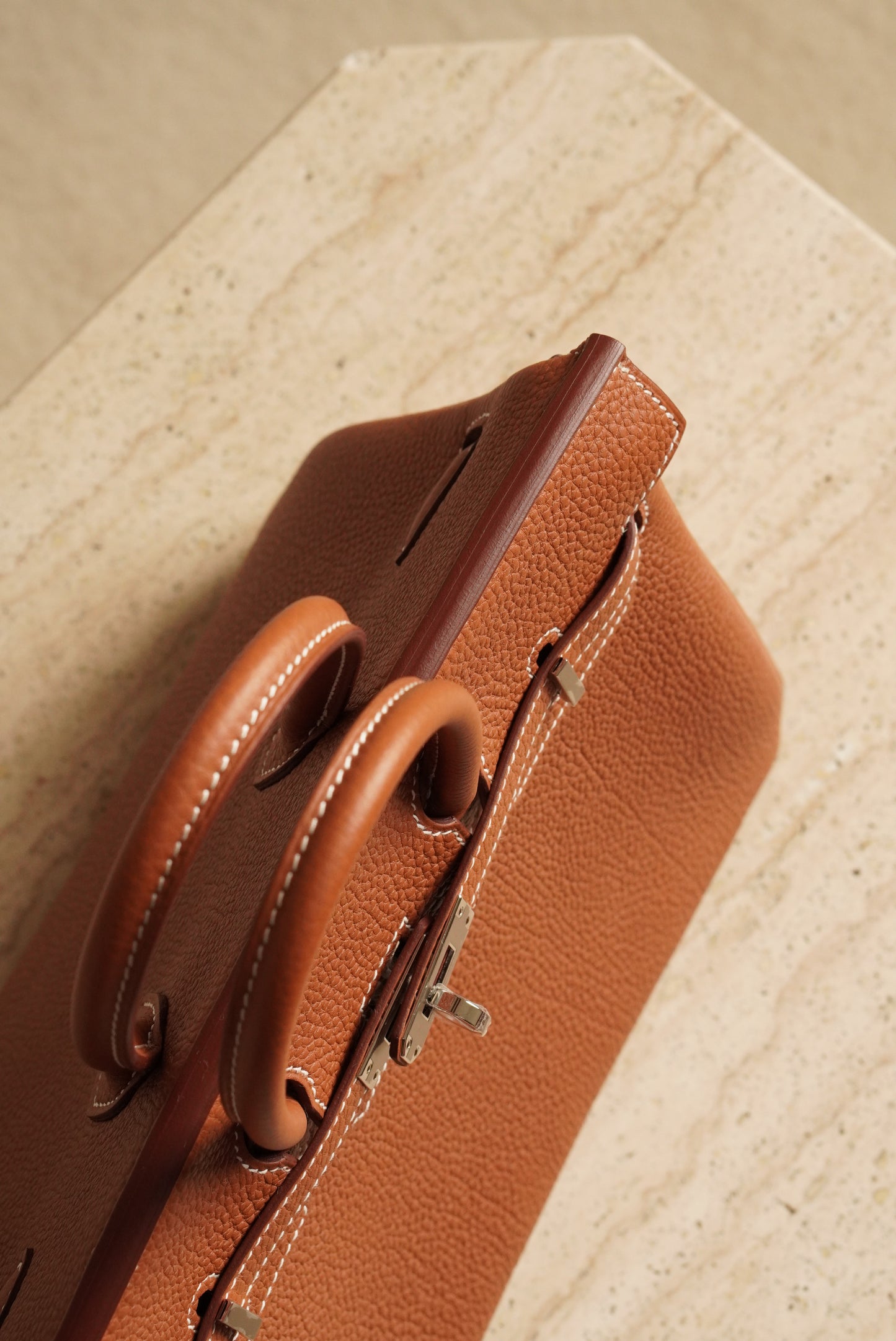 HERMÈS BIRKIN 25 RETOURNE TOGO | GOLD