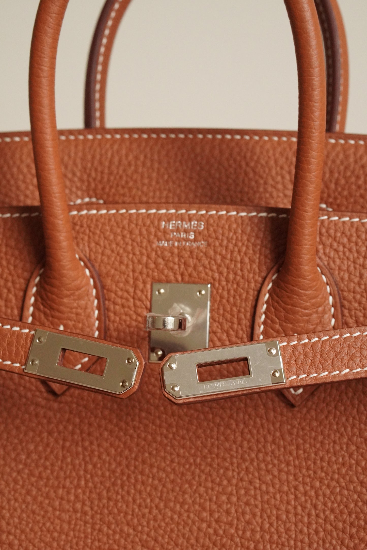 HERMÈS BIRKIN 25 RETOURNE TOGO | GOLD
