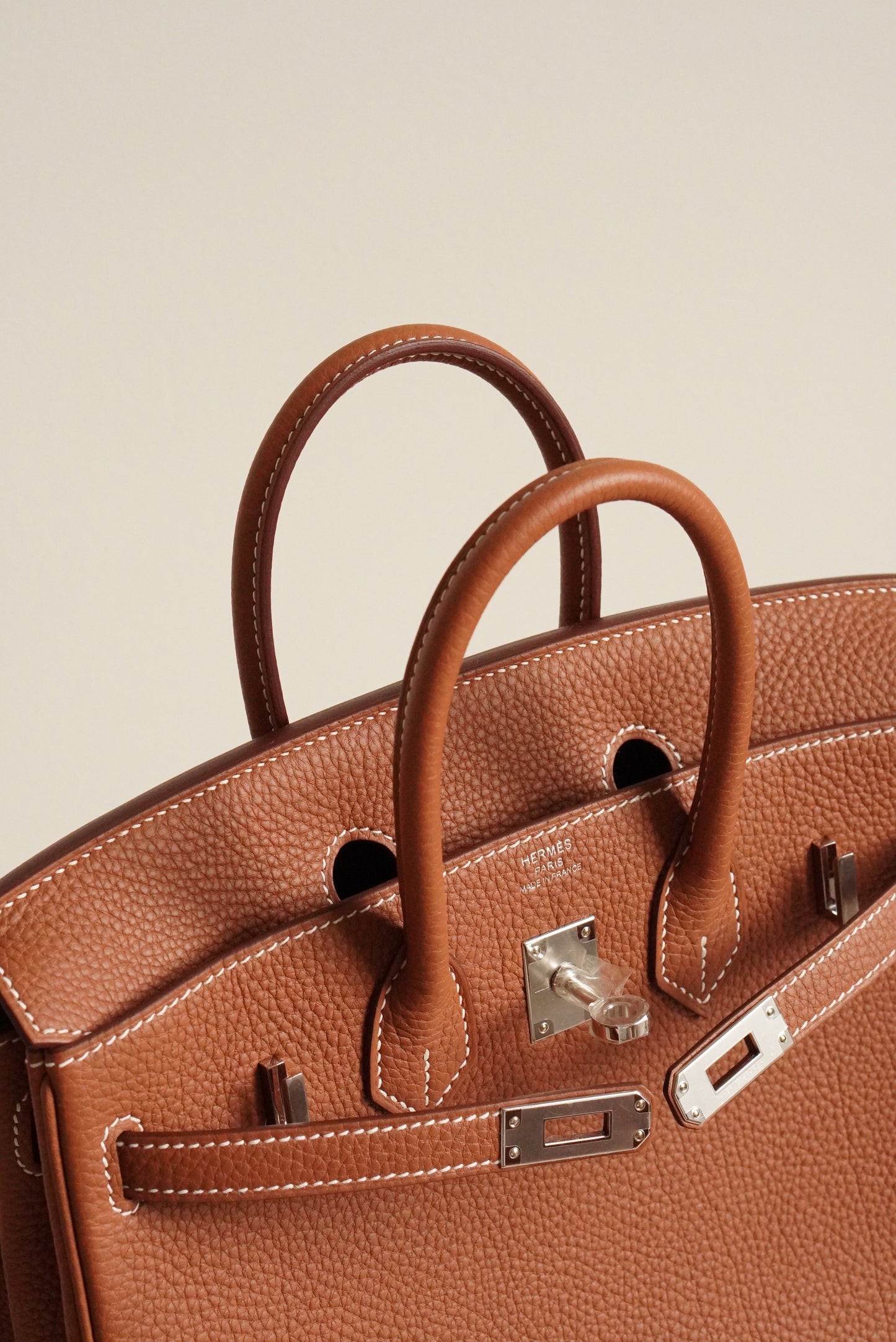 HERMÈS BIRKIN 25 RETOURNE TOGO | GOLD