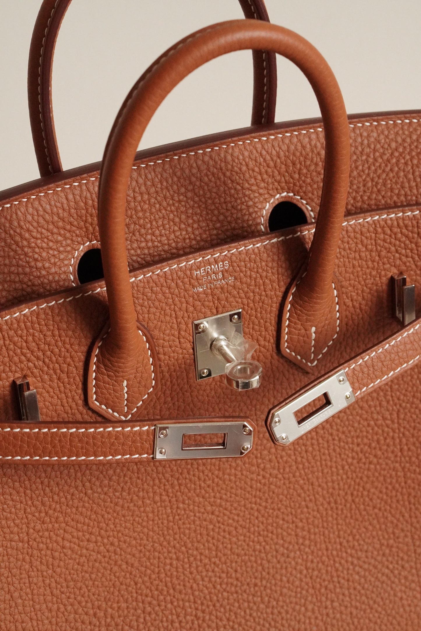 HERMÈS BIRKIN 25 RETOURNE TOGO | GOLD
